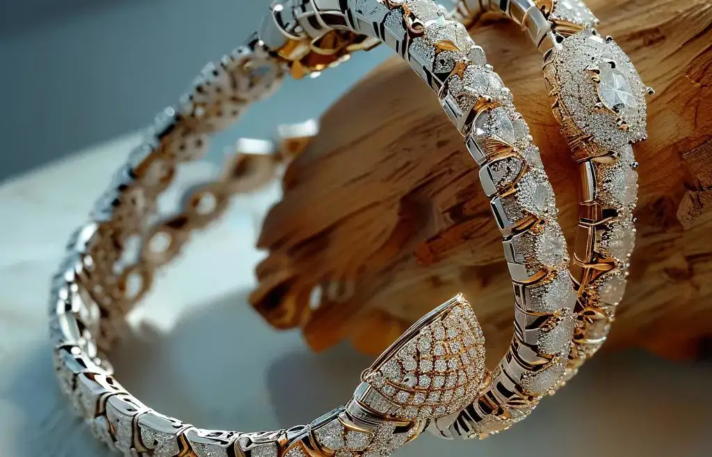 Bracelet made of diamonds