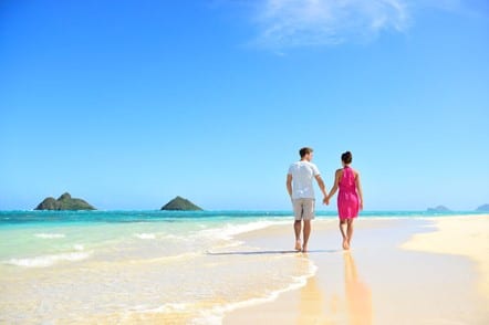 Couple on the beach