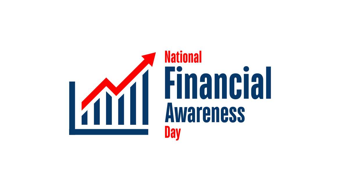 National Financial Awareness Day, background template Holiday concept