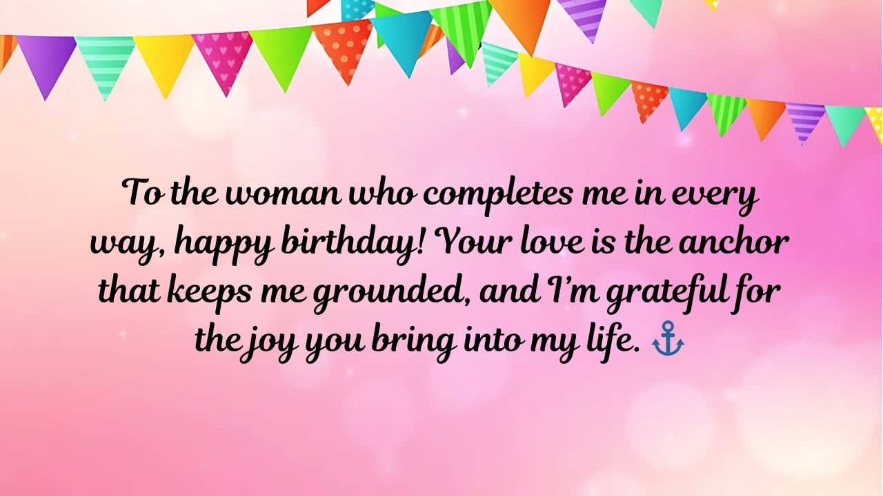 Heart Touching Birthday Wishes for Wife
