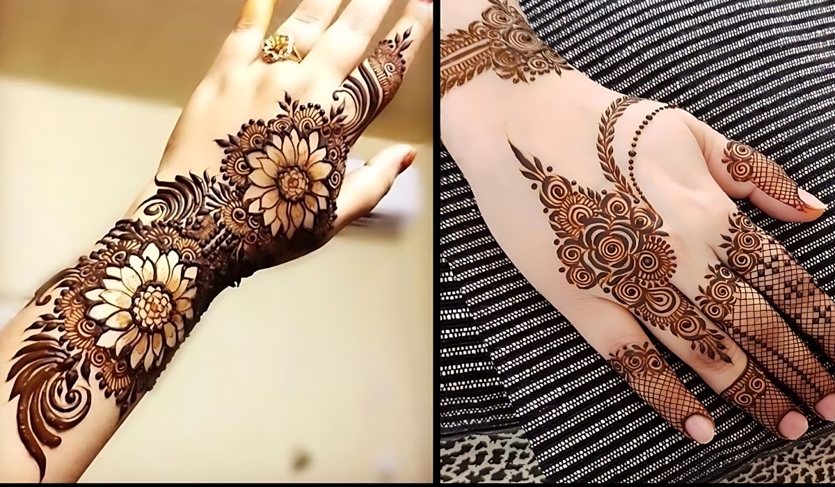 Modern Bridal Mehndi Designs