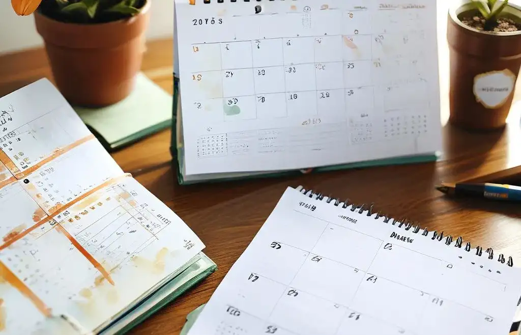 Calender and planner for productivity