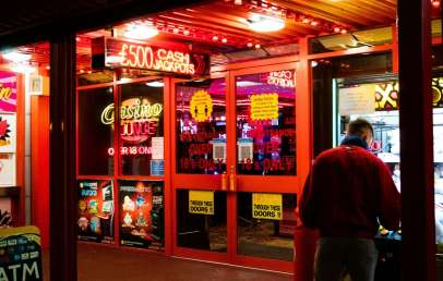 Red light Casino entrance