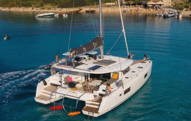 skippered catamaran in Croatia