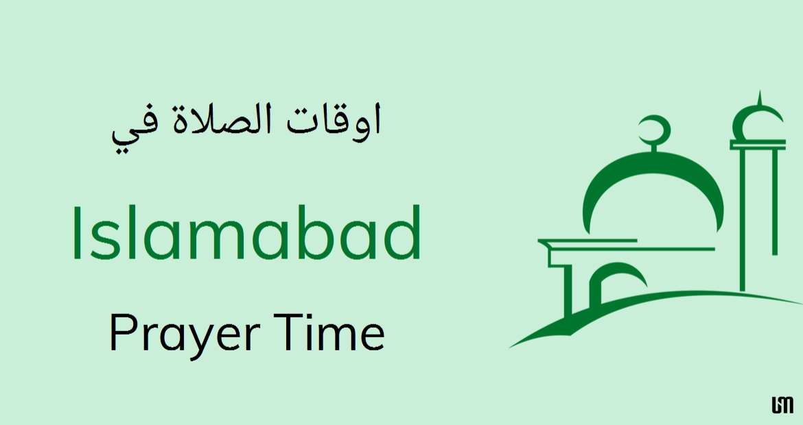 prayer timings Islamabad