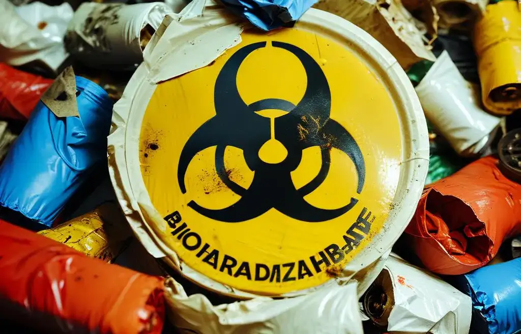 Biohazard waste