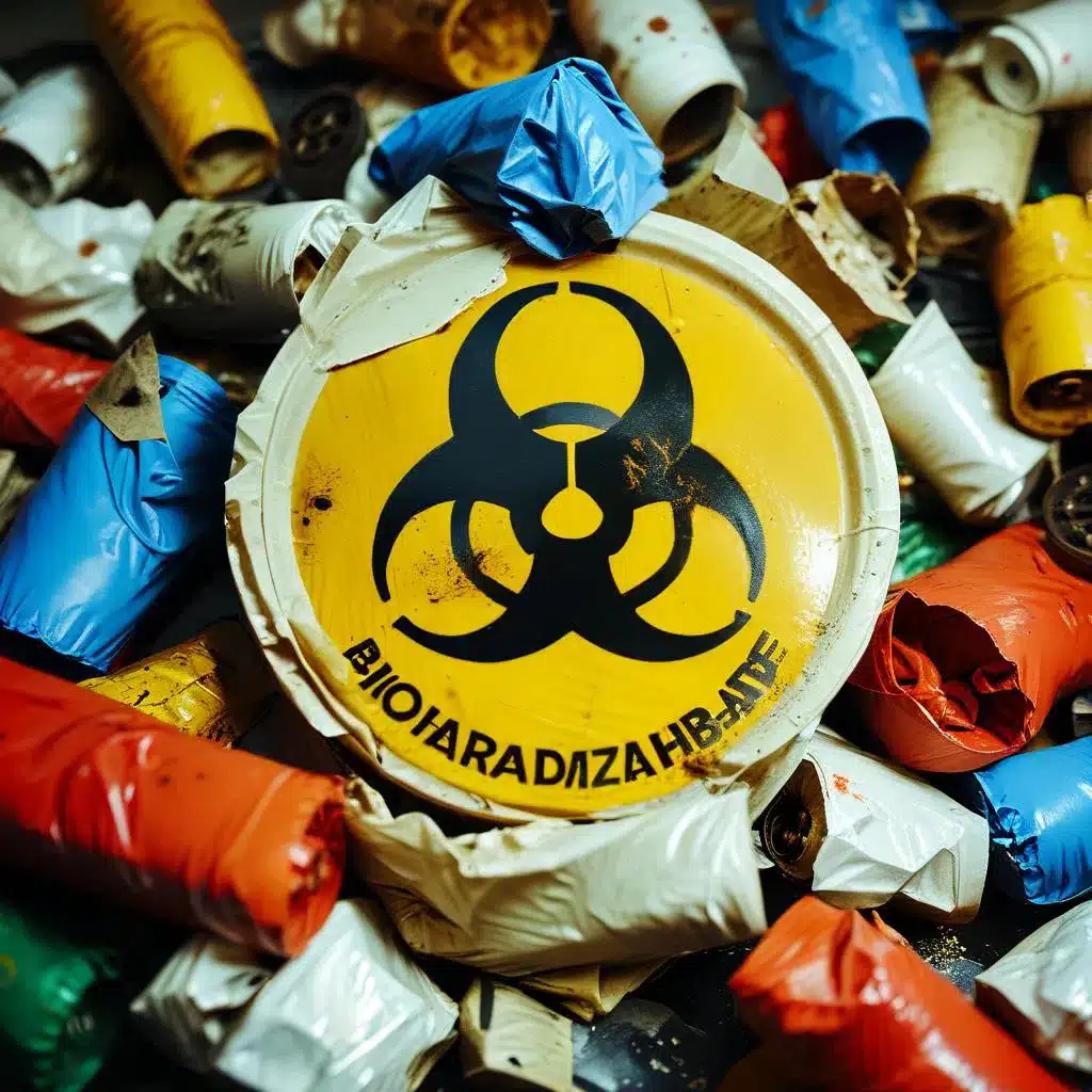 Biohazard waste