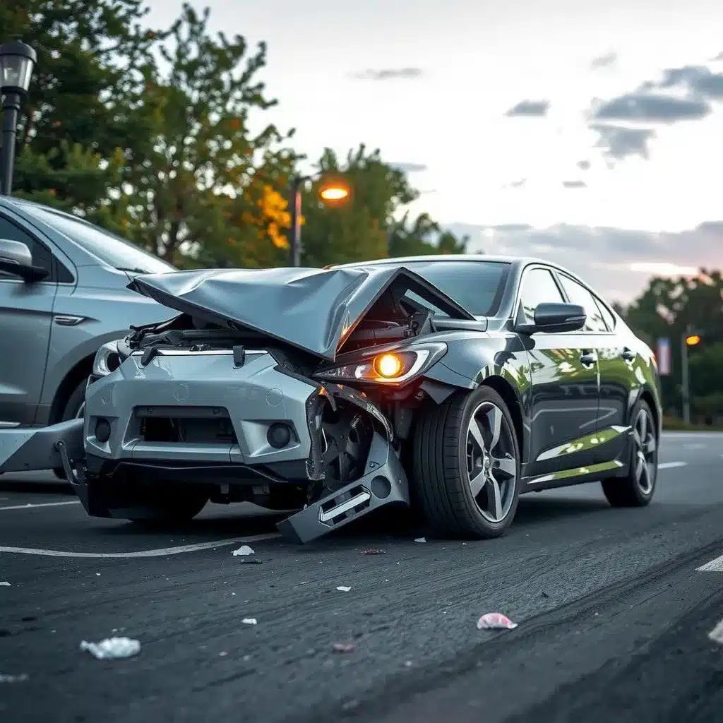 Car Accident front damaged