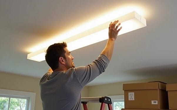 Fixing LED light