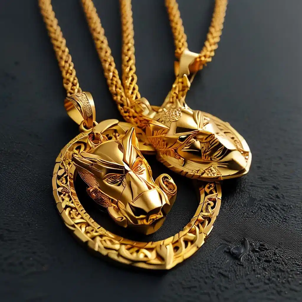 Men's Gold Chain Pendants