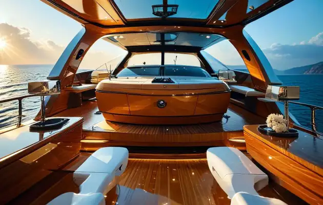 luxury yacht