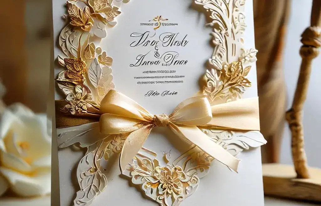 Wedding invitation card