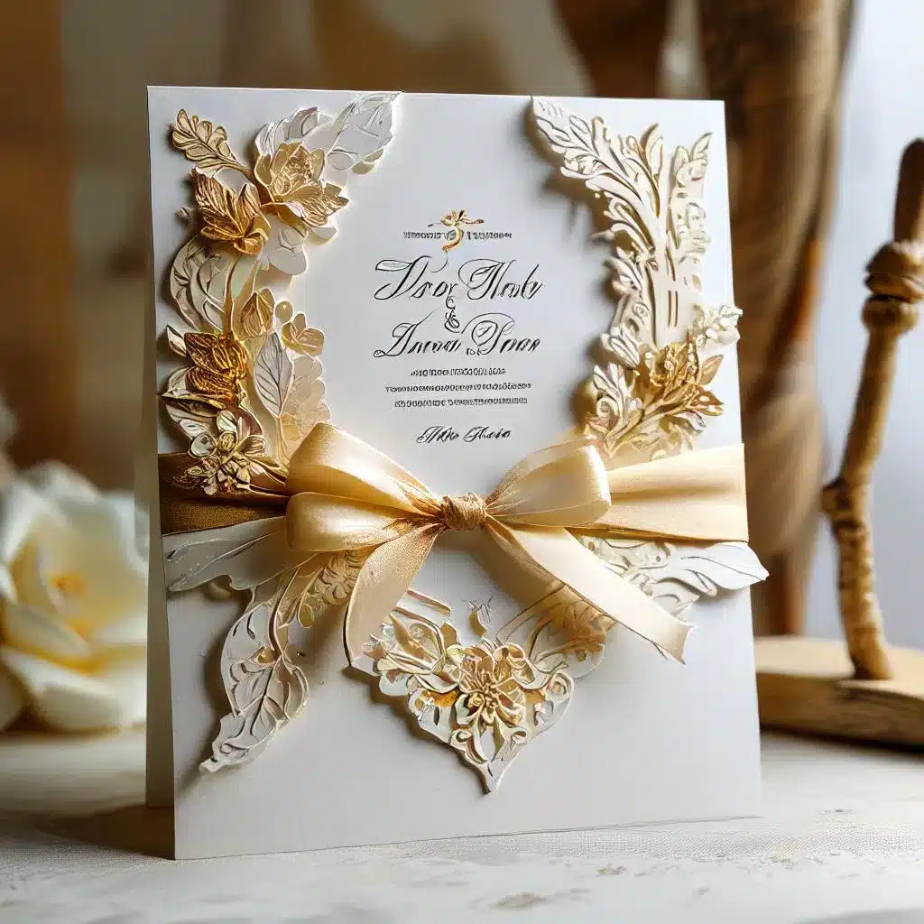 Wedding invitation card