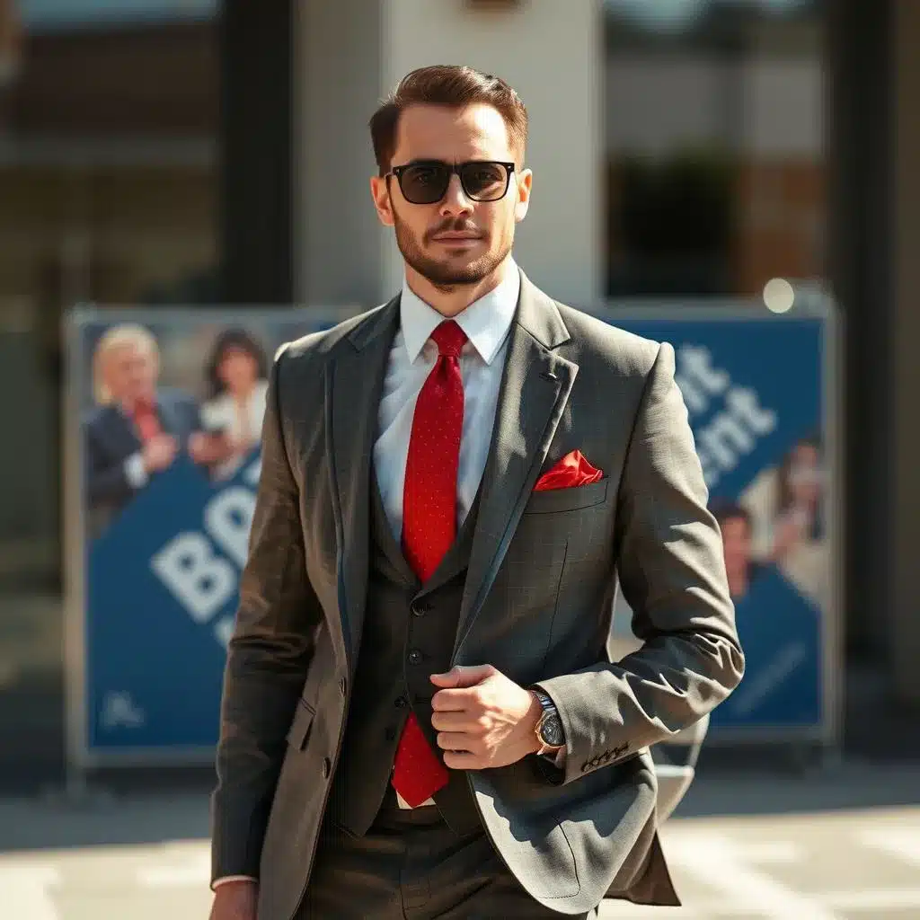 man in a suit