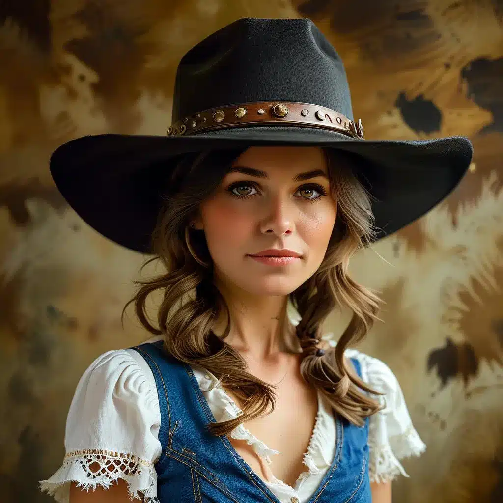 cow girl hat