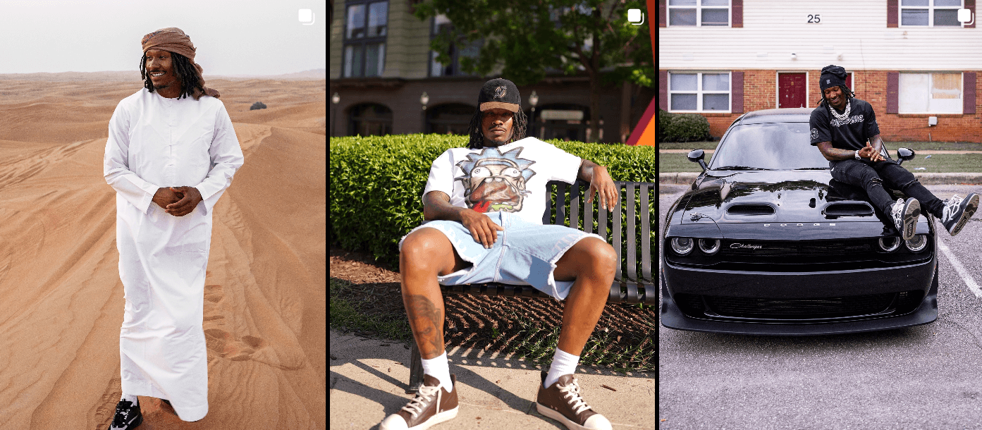 Duke Dennis Insta Photos