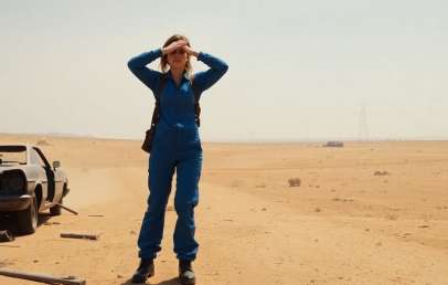 Fallout Character exploring the wasteland
