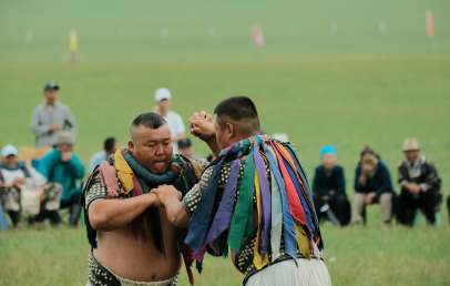 Mongolian wrestling