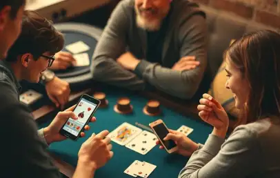 playing with friends online cards