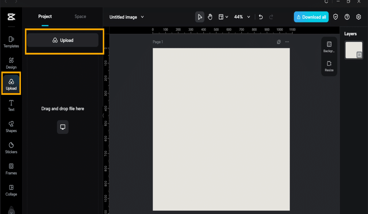 Visual Projects with CapCut PC Photo Editor