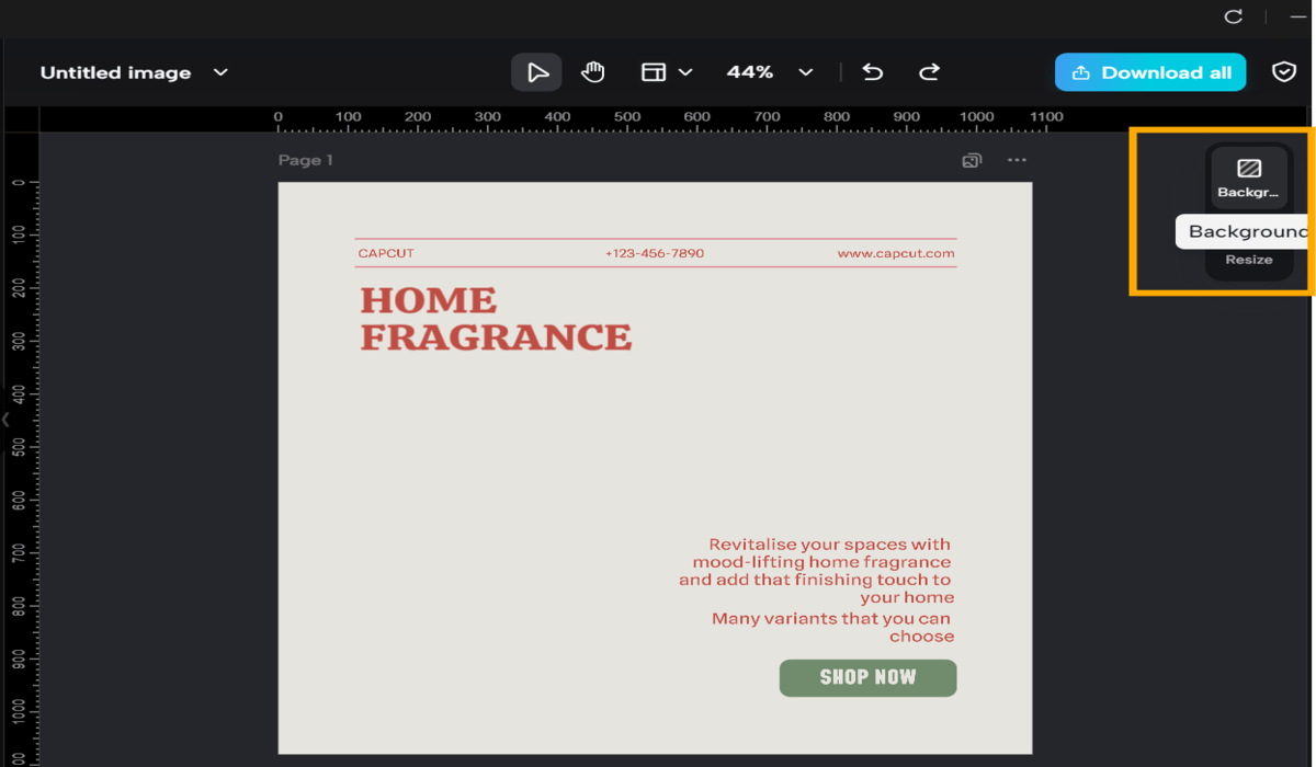 Visual Projects with CapCut PC Photo Editor