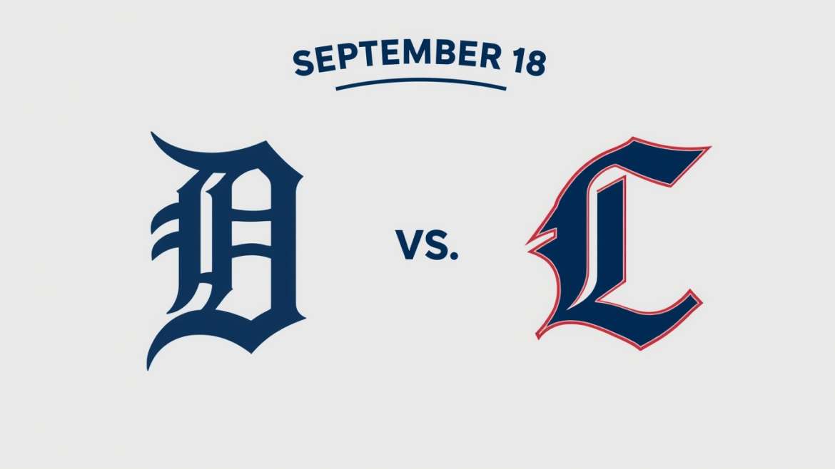 Tigers vs. Guardians September 18