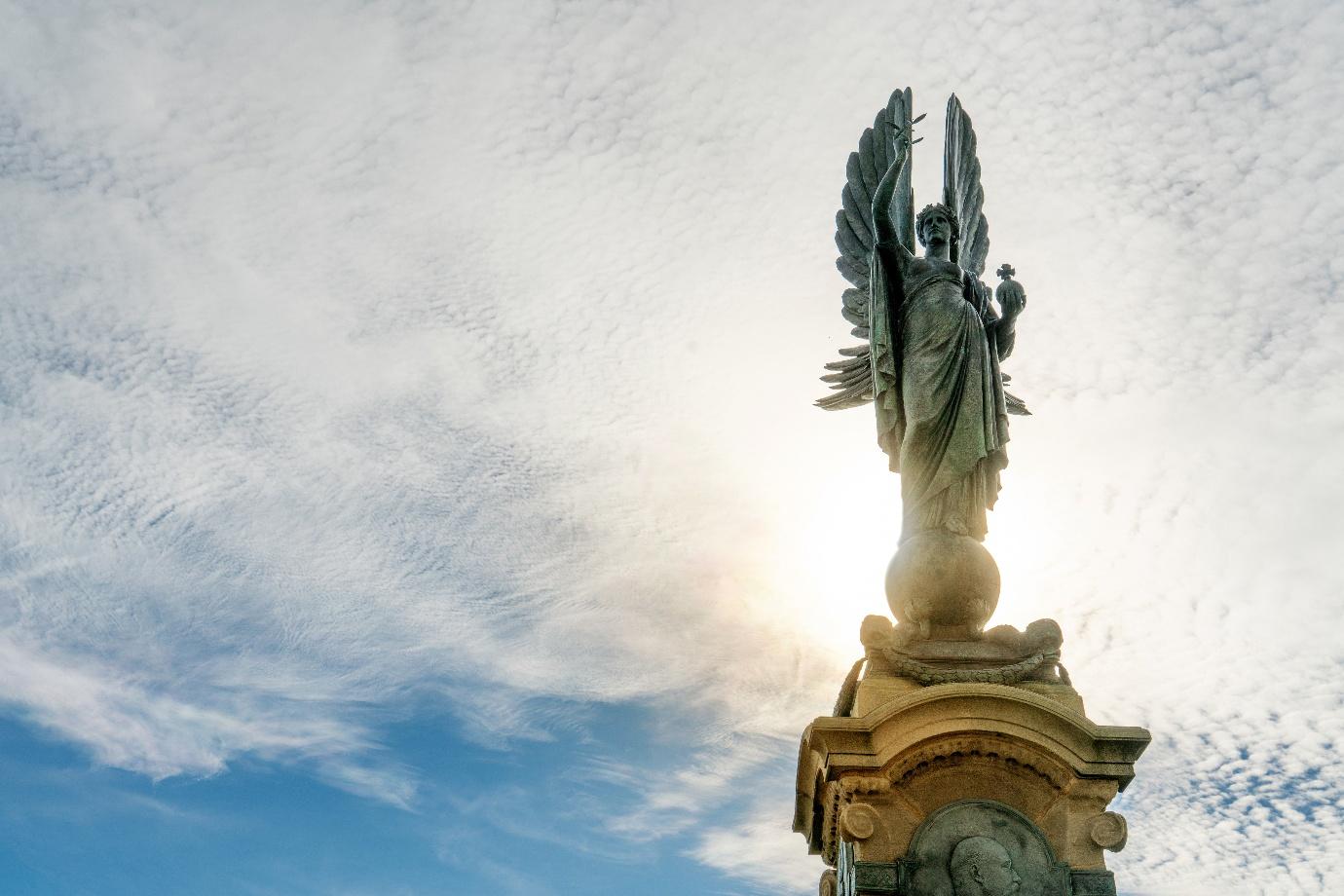 Statue of Peace in Brighton and Hove, symbolizing unity and shared heritage.