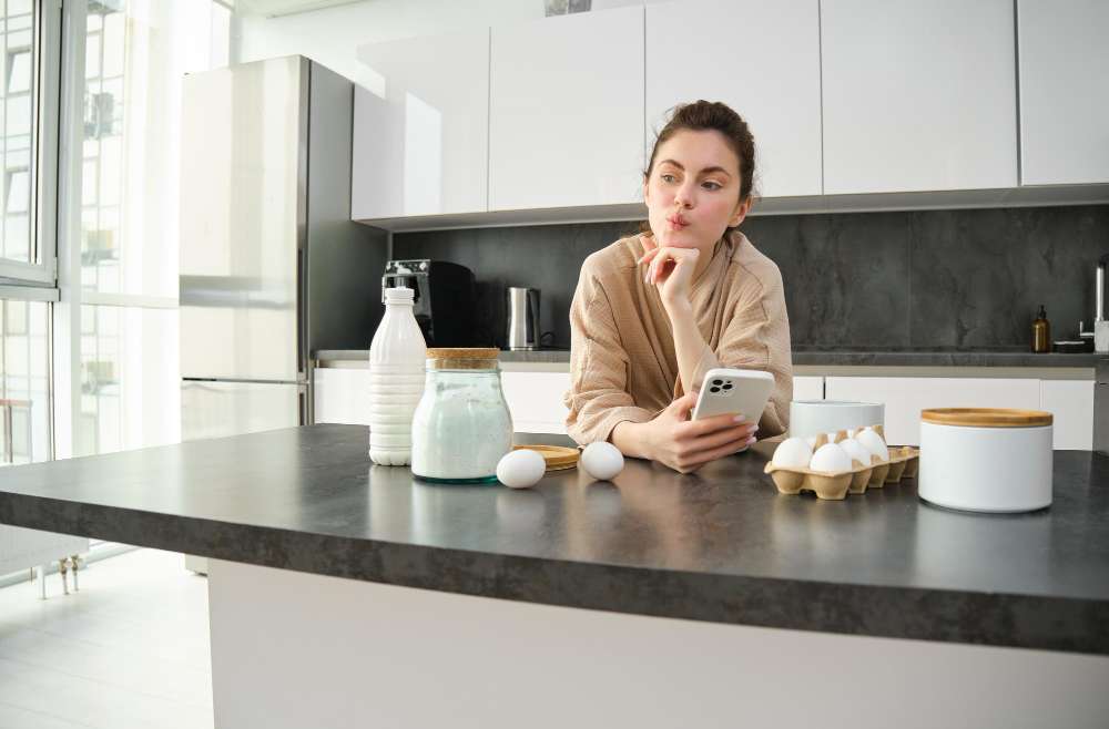 Woman in the kitchen