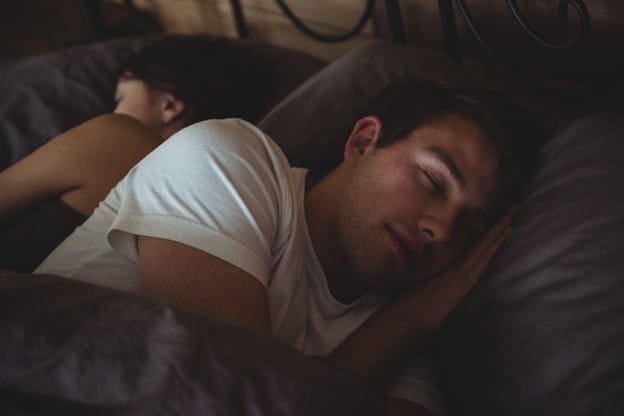 Couple sleeping