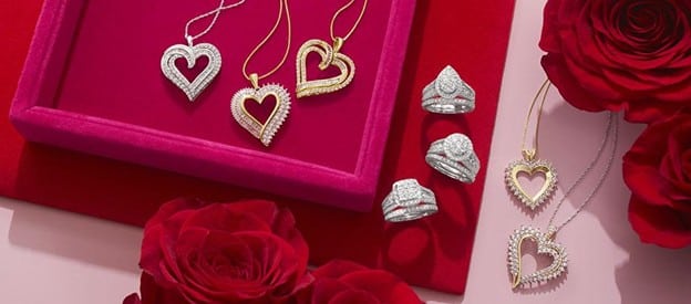 Jewelry on the table