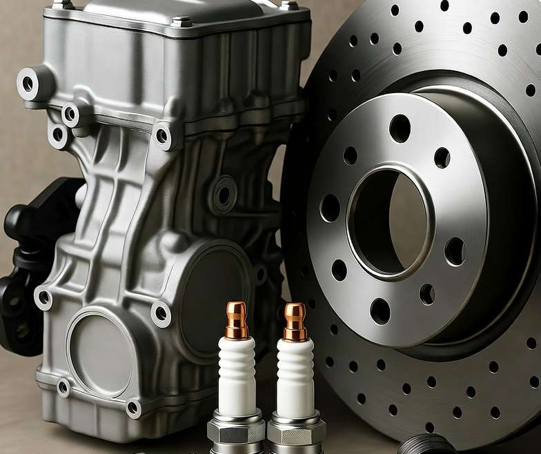 Replacement parts for car