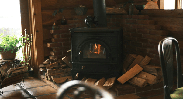 wood stove