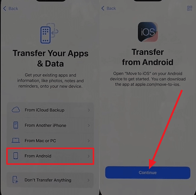 Transfer Your Apps and Data