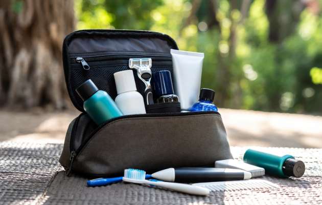 Grooming bag for men