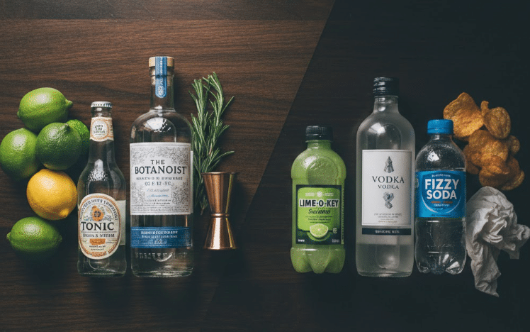 cocktail ingredients