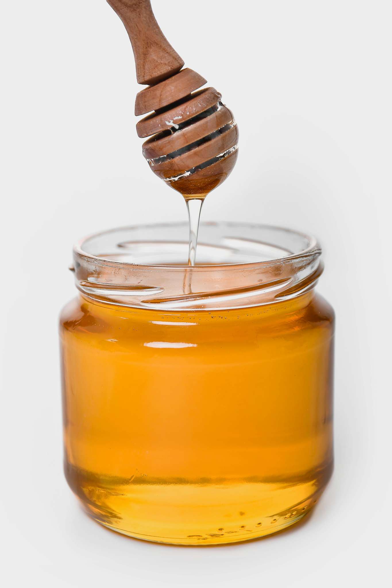 Honey in a glass Jar