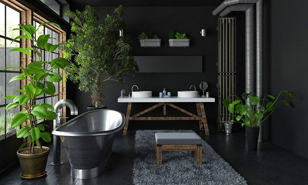 Black interior