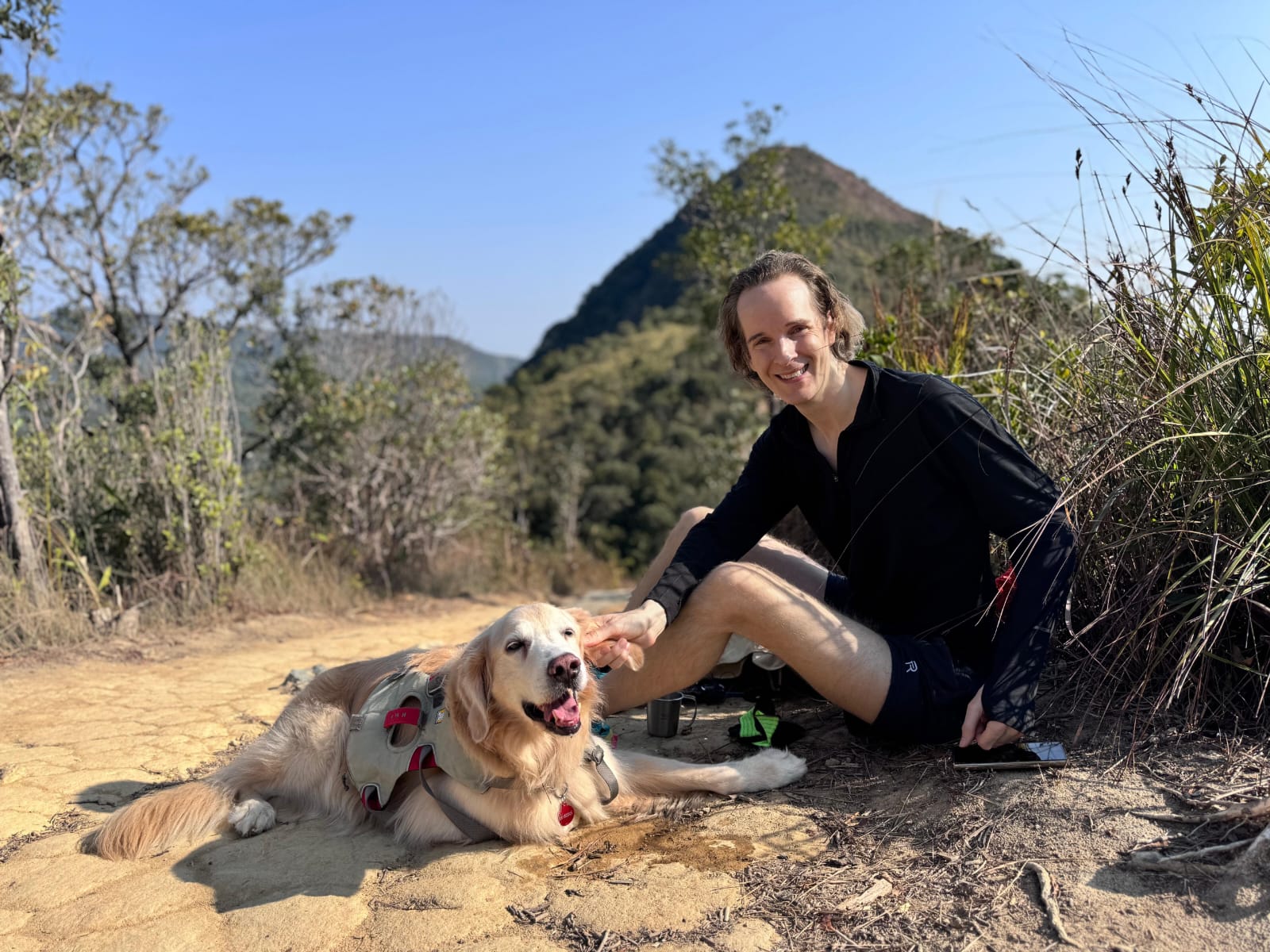 Felix Prehn, Goat Academy founder & his best friend Winston 2
