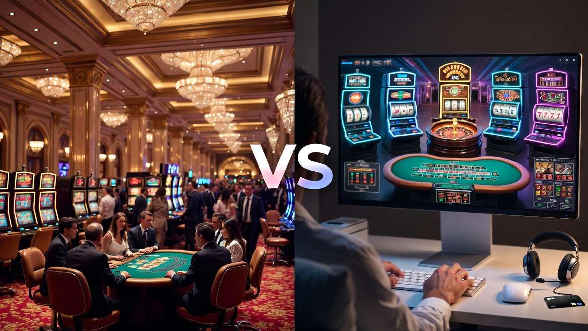 Physical vs Online Casino