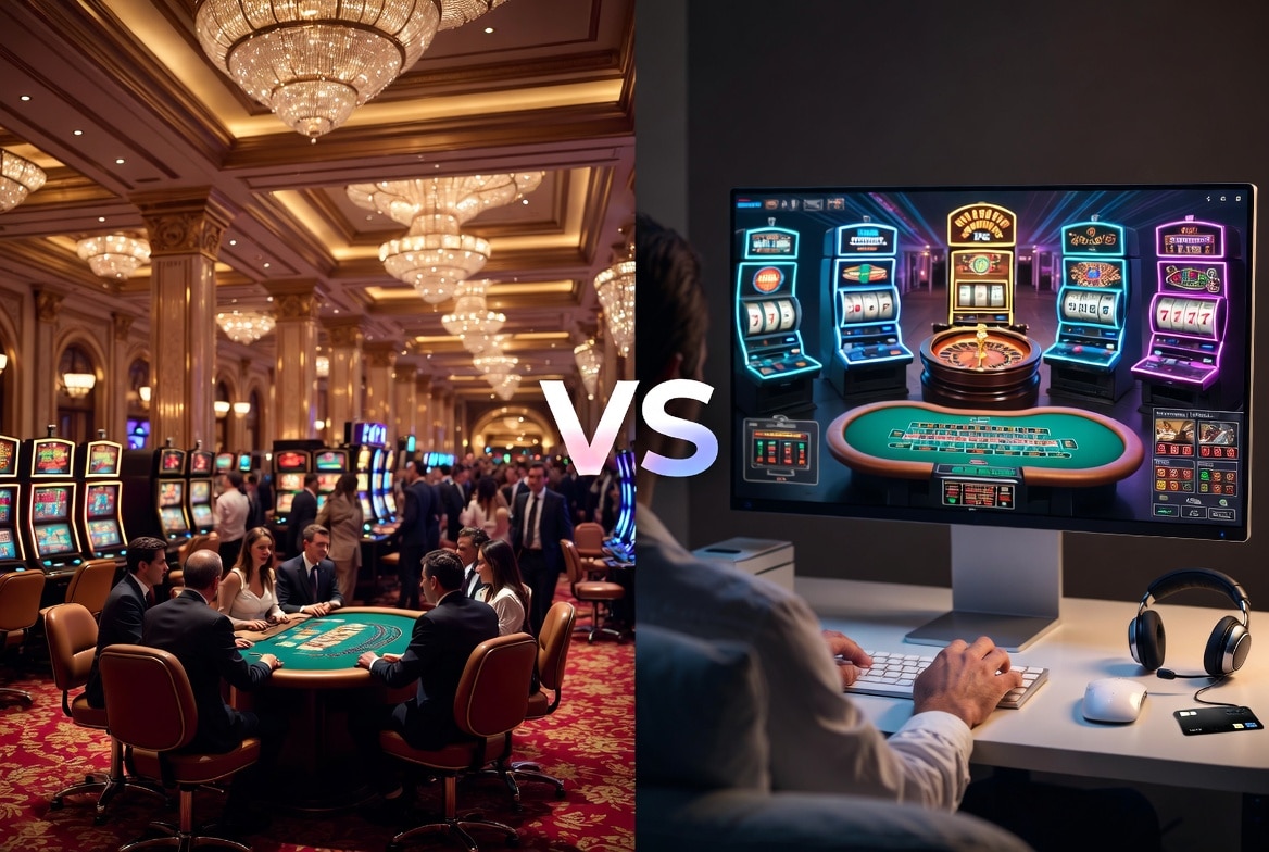 Physical vs Online Casino