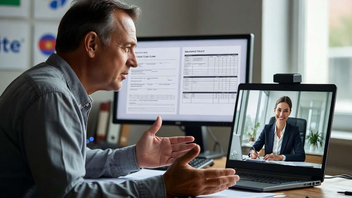 Talking to insurance company