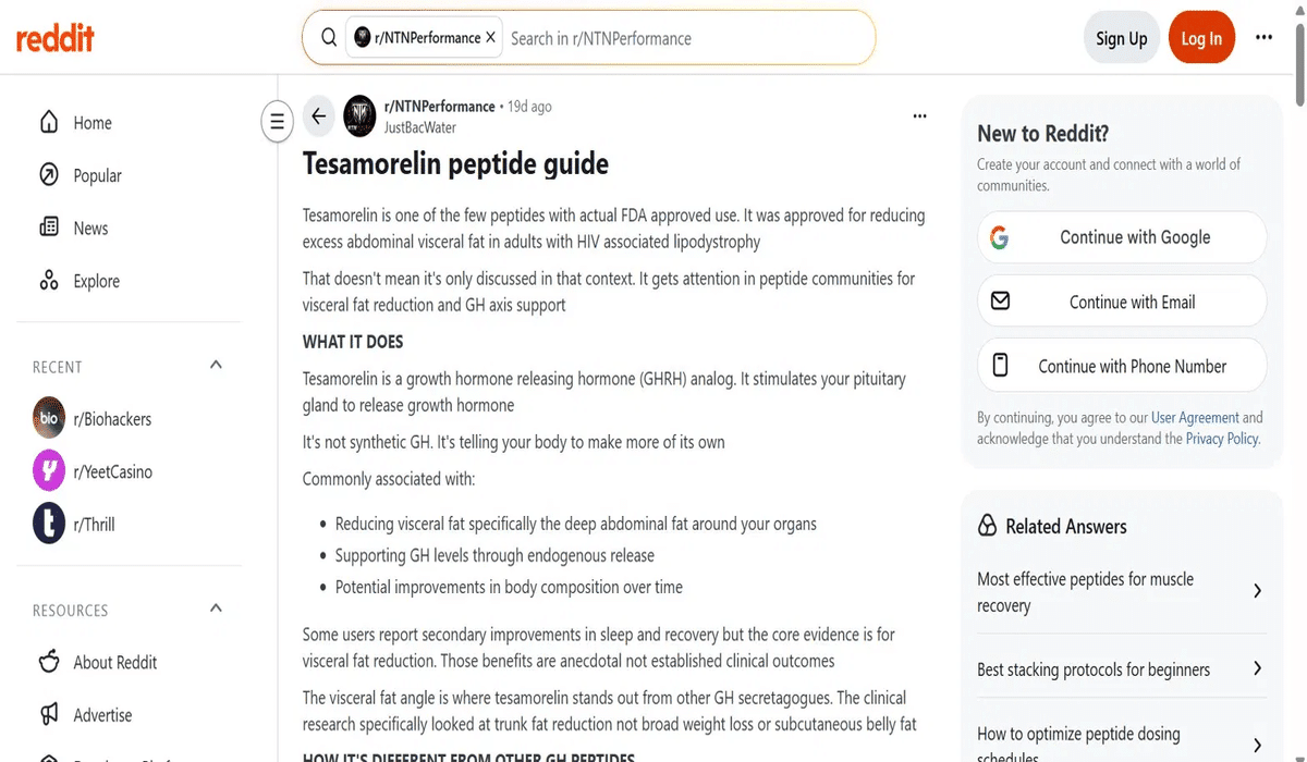 tesamorelin
