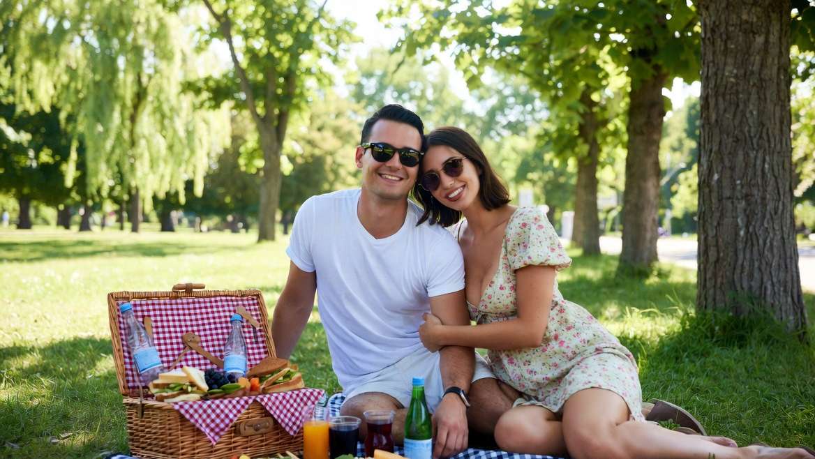 Couple Picknick