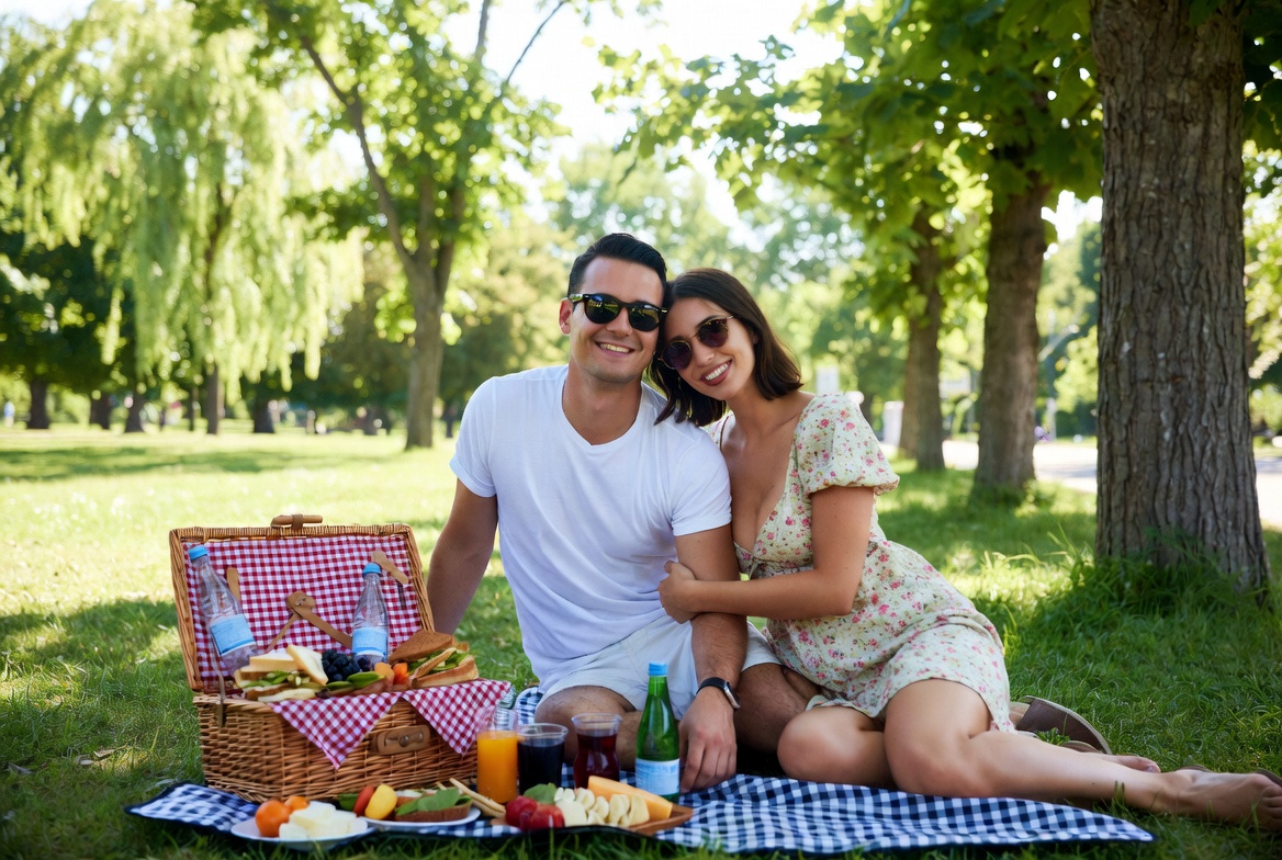 Couple Picknick