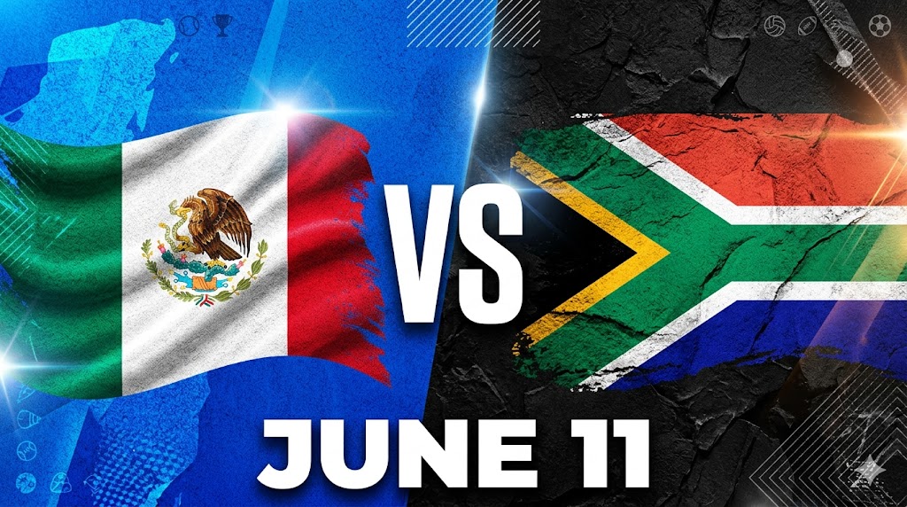 Mexico vs South Africa World Cup 2026 June 11